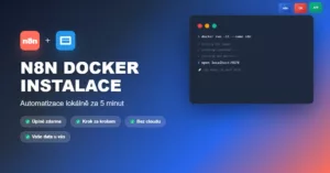 Jak na n8n docker lokální instalace